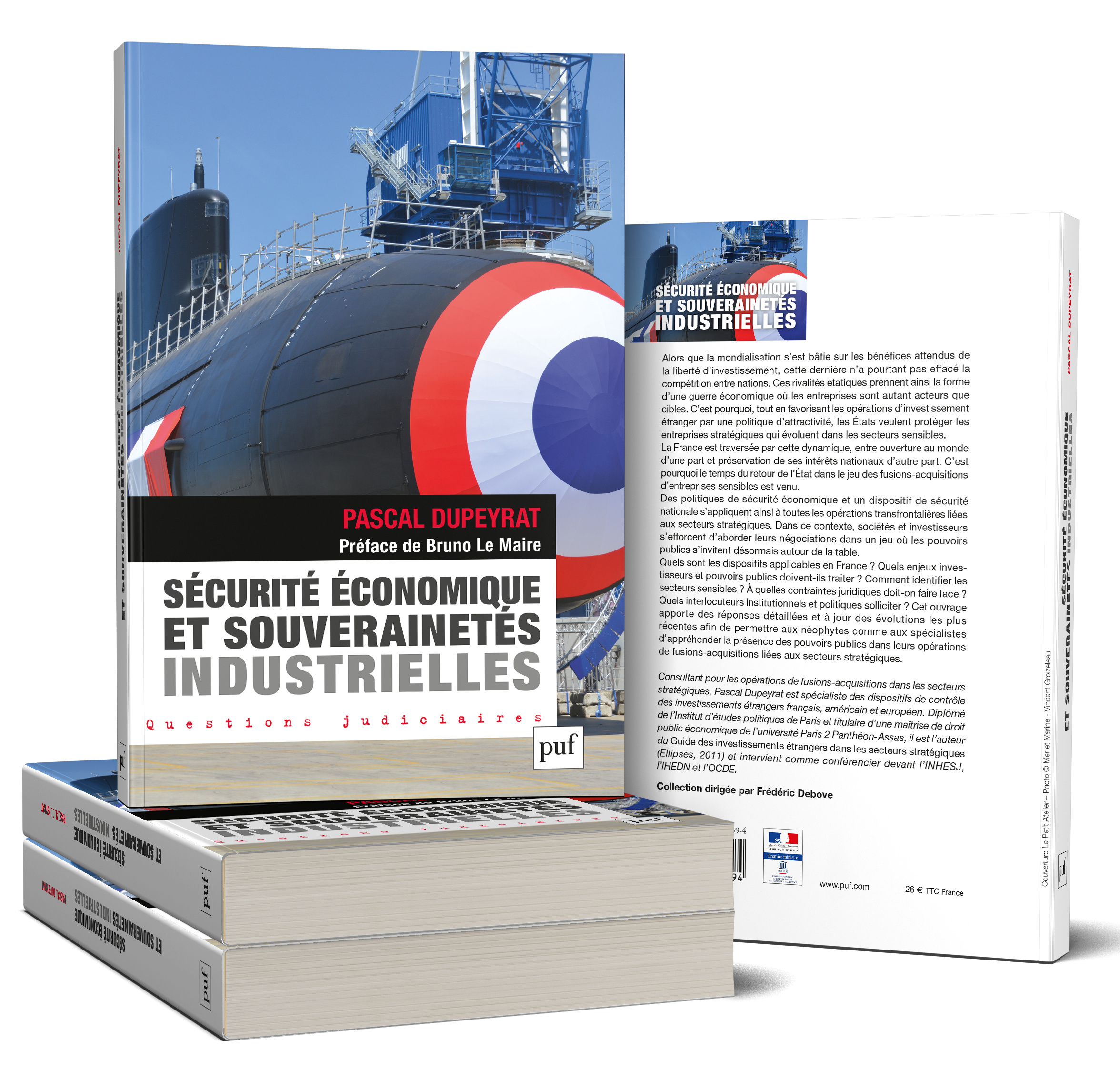 Photo de couverture du livre Sécurité économique et souverainetés industrielles