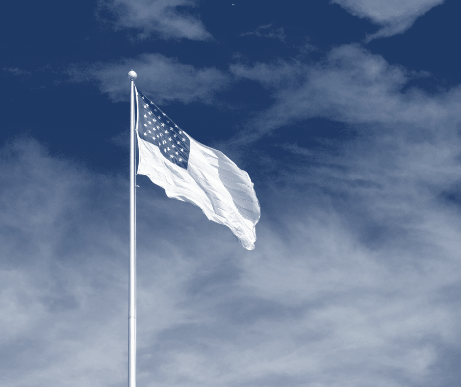 Photo du drapeau des Etats-Unis pour illustration les relations franco-américaines