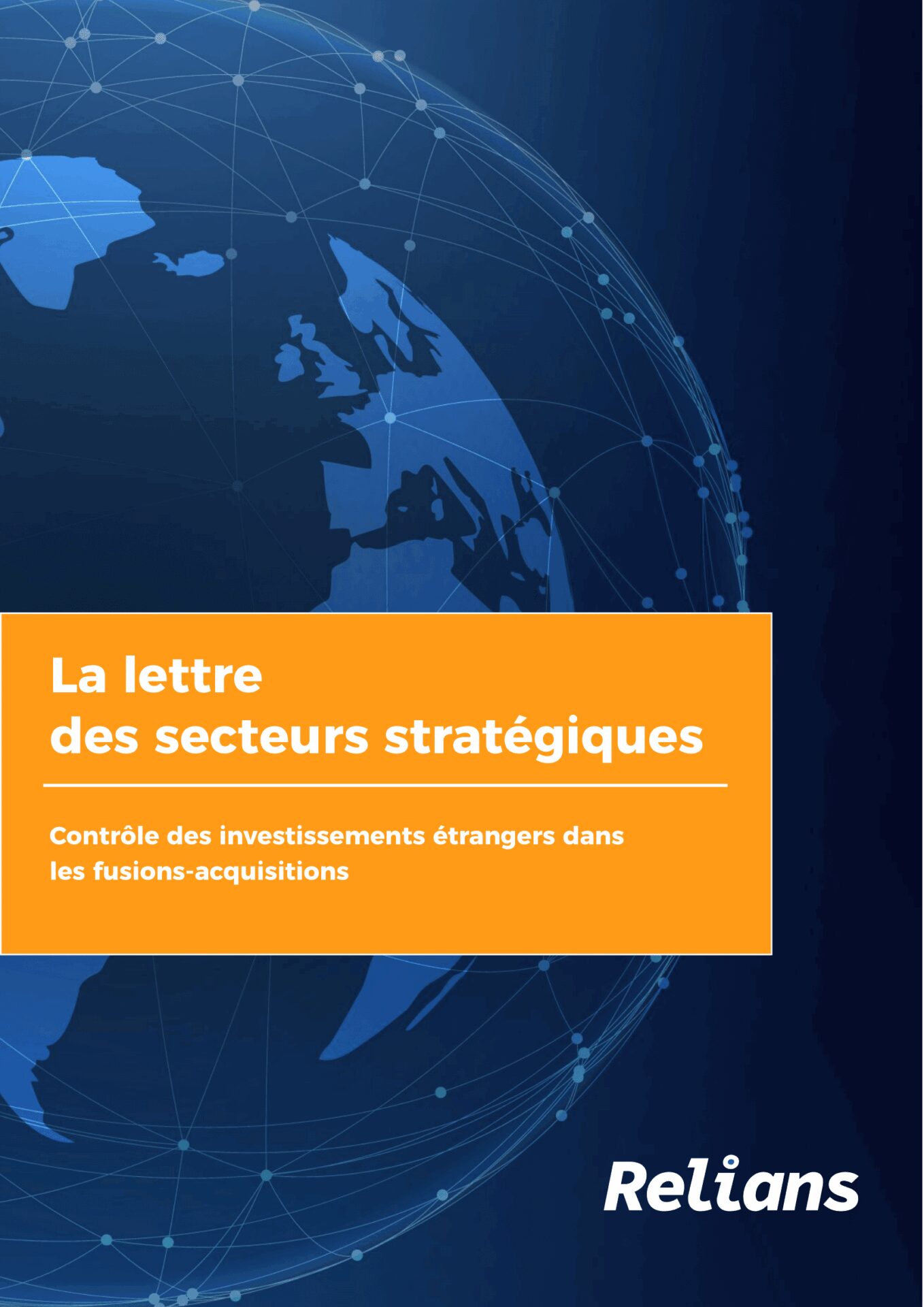 Photo de couverture de la lettre d'information Relians