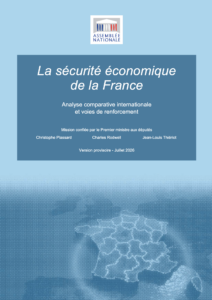 Economic Security: The Parliamentary Report Redefining the Rules for Sensitive Transactions in France – Relians Illustration – economic security | Relians